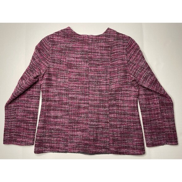 Pendleton Womens Merino Wool Coat Medium Reversible Cardigan Button Up Retro - Picture 10 of 14